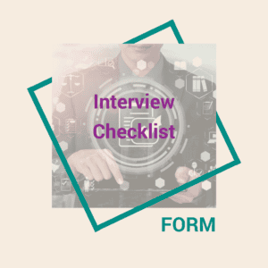 Interview Checklist