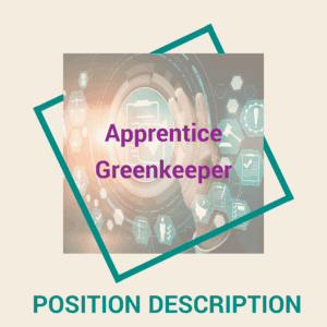 Apprentice Greenkeeper
