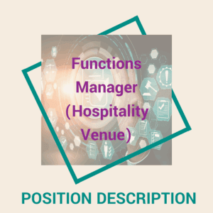 Functions Manager (Hospitality Venue)