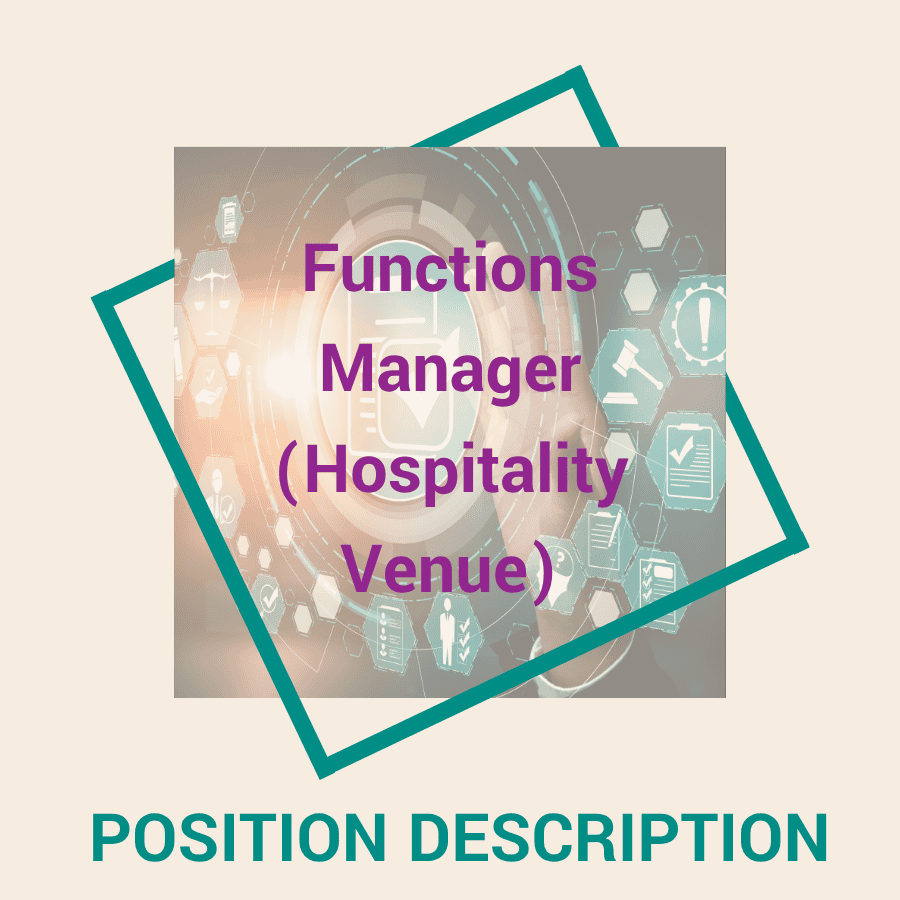 Functions Manager (Hospitality Venue)