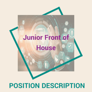 Junior Front of House
