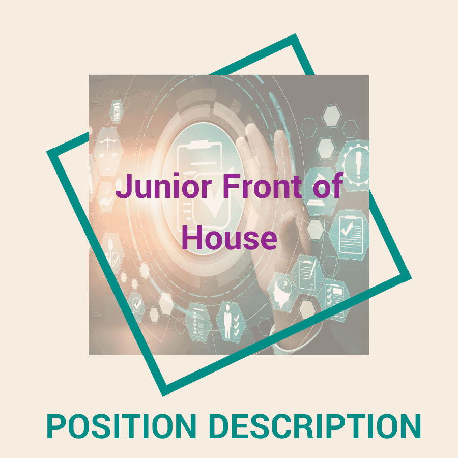 Junior Front of House