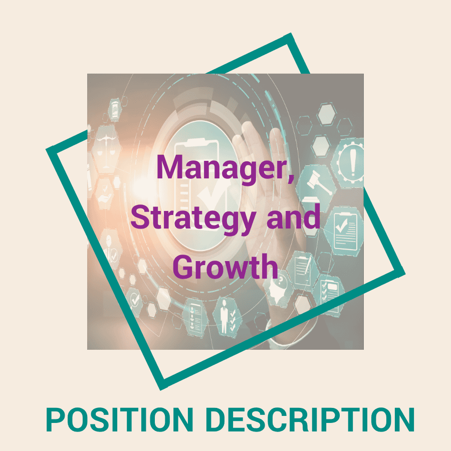 Manager, Strategy and Growth