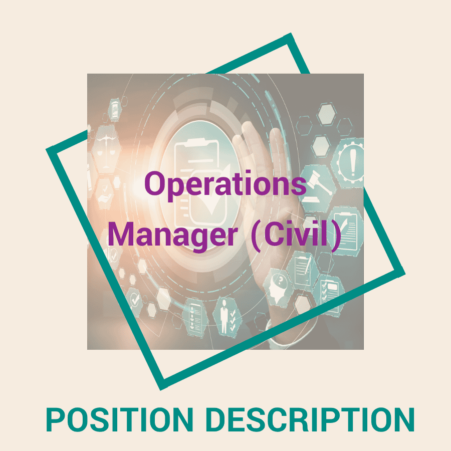 Operations Manager (Civil)