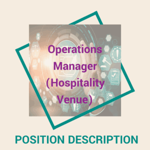 Operations Manager (Hospitality Venue)
