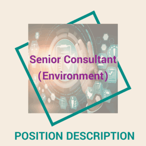 Senior Consultant (Environment)
